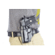 Wilson Combat Rapid Response Holster, Compact 1911, Left Hand, 1.5in Belt, Black Leather RV2BLL15
