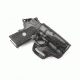 Wilson Combat Rapid Response Holster, Compact 1911, Right Hand, 1.5in Belt, Black Leather RV2BLR15