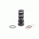 Wilson Combat Rapid-Thread Muzzle Brake, Flat Back, Whisper Suppressor, .30 Caliber, Black SP-RTMBFB-30
