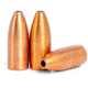 Wilson Combat Rifle Bullets, .224 Caliber, 38 grain, Flat Base Hollow Point, 50 Bullets, 05224038CuSP