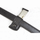 Wilson Combat Single Snap Magazine Pouch, 1911, Left Hand, 1.5in Belt, Black Shark SS1BSL15