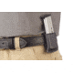 Wilson Combat Single Snap Magazine Pouch, 1911, Right Hand, 1.5in Belt, Black Shark SS1BSR15