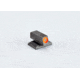 Wilson Combat Snag-Free Front Sight, WC/AmeriGlo, .170 in, Green/Orange, 839OT170