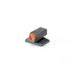 Wilson Combat Snag-Free Front Sight, WC/AmeriGlo, .170 in, Green/Orange, 839OT170