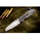 Wilson Combat Star-Benza 21 Insingo Blade Folding Knife, Titanium Framelock, Large, WTK-STARBENZA21-LG