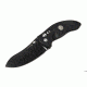 Wilson Combat Star-Light Radius Tactical, Black G-10, Black Plain, 4in., WTK-SL-RADIUS-L