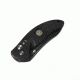 Wilson Combat Star-Light Radius Tactical, Black G-10, Black Plain, 4in., WTK-SL-RADIUS-L