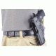 Wilson Combat Tactical Paddle Holster, Full-Size 1911, Left Hand, 1.5in Belt, Black Kydex TP1BKL15