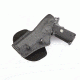 Wilson Combat Tactical Paddle Holster, Full-Size 1911, Left Hand, 1.5in Belt, Black Kydex TP1BKL15