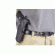 Wilson Combat Tactical Paddle Holster, Full-Size 1911, Right Hand, 1.5in Belt, Black Kydex TP1BKR15
