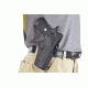 Wilson Combat Tactical Paddle Holster, Full-Size 1911, Right Hand, 1.5in Belt, Black Kydex TP1BKR15