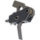 Wilson Combat Tactical Two-Stage AR-Platform Trigger, Flat, 4 1/2 - 5 lb, Black DLC, TR-TTU-H2-F
