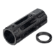 Wilson Combat TRQCOMP1/2X28 Q-Comp Muzzle Brake 1/2x28 Tpi Steel Black Melonite