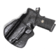 Wilson Combat Undercover Professional Cowhide Leather Inside the Waistband Holster w/ Rail, 1911 Commander/Compact, Right, Black, UP2BLR15R