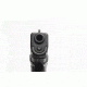 Wilson Combat Vickers Elite Snag Free Front Sight for Glock, .230in, Black Serrated 668BF230