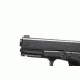 Wilson Combat Vickers Elite Snag Free Front Sight for Glock, .230in, Black Serrated 668BF230