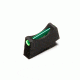 Wilson Combat Vickers Elite Snag Free Front Sight for Glock, .230in, Green Fiber Optic 668FOG230