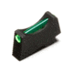Wilson Combat Vickers Elite Snag Free Front Sight for Glock, .230in, Green Fiber Optic, 668FOG230