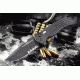 Wilson Combat Pro Tech, Eagle Automatic by Les George, Matte Black DLC Blade Finish, Serrated, Matte Black, WTK-EAGLE-AB-S