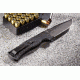Wilson Combat Pro Tech, Eagle Automatic by Les George, Matte Black DLC Blade Finish, Matte Black, WTK-EAGLE-AB