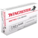 Winchester Metric 7.62x54mm Russian 180 grain Jacketed Soft Point (JSP) Brass Centerfire Rifle Ammunition