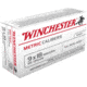 Winchester 9X18 Makarov 95 Grain FMJ Brass Cased Centerfire Rifle Ammo, 50RDS, WINCMC918M
