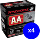 Winchester AA 12 Gauge 1 oz 2.75in Centerfire Shotgun Ammo, 100 Rounds, AAL129