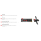 Winchester AA Light TrAAcker Black Shotgun Shot, 12 Gauge, 2.75in Shot Length, 1 1/8oz Shot Weight, 8 Shot Size, 25 Rounds, AA128TB
