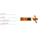 Winchester AA TrAAcker Orange Shotgun Shot, 12 Gauge, 2.75in Shot Length, 1 1/8oz Shot Weight, 7.5 Shot Size, 1250 ft/s, 25 Rounds, AAHA127TO
