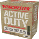 Winchester Active Duty 12 Gaude 9 Pellet 2.75in #00 Buck Shotgun Buckshot Ammo, 25 Rounds, WIN1200MG