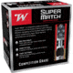 Winchester Super Match 12 Gauge 9 Pellet 2 3/4in Buckshot Shotgun Ammo, 25 Rounds, SMB1200