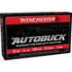 Winchester AutoBuck 12 Gauge 12 Pellet 2 3/4in Buckshot Shotgun Ammo, 1 Buck, 5 Rounds, USAB121
