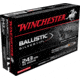 Winchester Ballistic Silvertip .243 Winchester 55 grain Fragmenting Polymer Tip Centerfire Rifle Ammo, 20 Rounds, SBST243