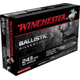 Winchester Ballistic Silvertip .243 Winchester 95 grain Rapid Expansion Polymer Tip Brass Cased Centerfire Rifle Ammo, 20 Rounds, SBST243A