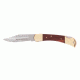 Winchester Knives Brass Knife, 3.5in Blade, Leather Sheath 22-41322