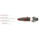 Winchester Defender Rifle Ammo, .223 Remington, Split Core Hollow Point, 77 grain, 20 Rounds, S223RPDB2