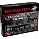Winchester Dual Bond Shotshell 20 Gauge 260 grain 2.75in Centerfire Shotgun Slug Ammo, 5 Rounds, SSDB20