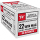 Winchester Dynapoint .22 Winchester Magnum Rimfire 45 grain Copper Plated Hollow Point Rimfire Ammo, 50 Rounds, USA22M