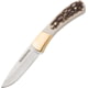 Winchester Small Stag Fixed Knife, 3in, Stainless Steel Blade, Stag, BLK, 6220070W