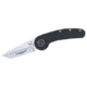 Winchester Knives 4in, 1 Blade Liner Lock w/ Black Plastic Handle, Horse and Rider W 40 14007