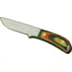 Winchester Knives Fixed Blade Sheath Knife,8.125in Full Polish Flat Ground Drop Point Blade,Pakawood Handle W 15 0670