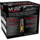 Winchester M-22 SUBSONIC .22 Long Rifle 45 grain Copper Plated Lead Round Nose Rimfire Ammo, 800 Rounds, S22LRTSU8
