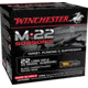 Winchester M-22 SUBSONIC .22 Long Rifle 45 grain Copper Plated Lead Round Nose Rimfire Ammo, 800 Rounds, S22LRTSU8
