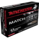 Winchester Match 6.5 Creedmoor 140 grain Boat Tail Hollow Point Centerfire Rifle Ammunition
