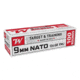 Winchester USA White Box 9mm Luger 124 Grain Full Metal Jacket Brass Pistol Ammo, 100 Round, W9NATOVP