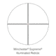 Winchester Supreme Optics Illuminated Reticle