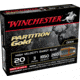 Winchester PARTITION GOLD 20 Gauge 280 grain 3in Centerfire Shotgun Slug Ammo, 5 Rounds, SSP203