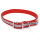 Winchester Pet Core D Ring High Visibility Reflective Collar with Name Plate, Red, M/L, KB-DRC-RD-M/L-NP-1