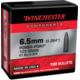 Winchester Rifle Bullets, 6.5 Creedmoor, 129 Grain, Power-Point, 100 Bullets, WB65PP129X