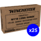 Winchester Service Grade 7.62x51mm NATO 175 Grain Long Range Sierra MatchKing Boat Tail Hollow Point Brass Centerfire Rifle Ammo, 500 Rounds